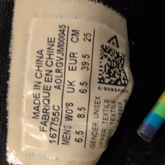 Converse Chuck 70 Pride Rainbow Sequin High Top Sneakers - Picture 7 of 8